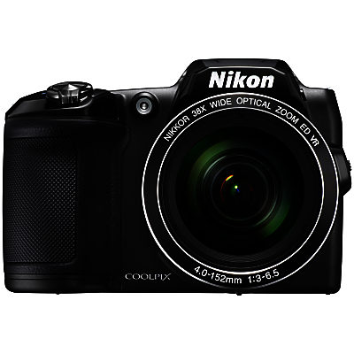 Nikon COOLPIX L840 Bridge Camera, 16MP, HD 1080p, 38x Optical Zoom, Wi-Fi, NFC, 3  LCD Screen